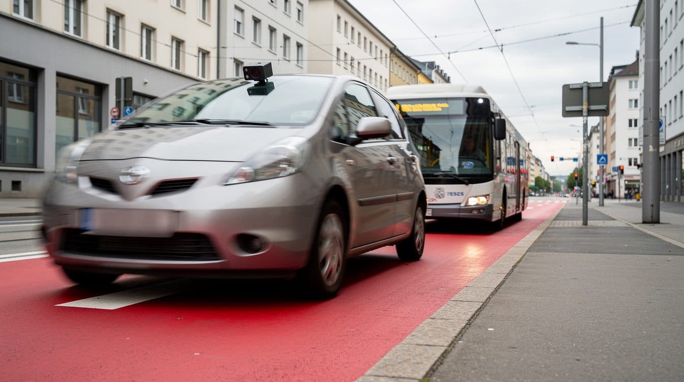 Frankfurt étend les caméras contre le stationnement sauvage aux bus – les tramways devraient suivre