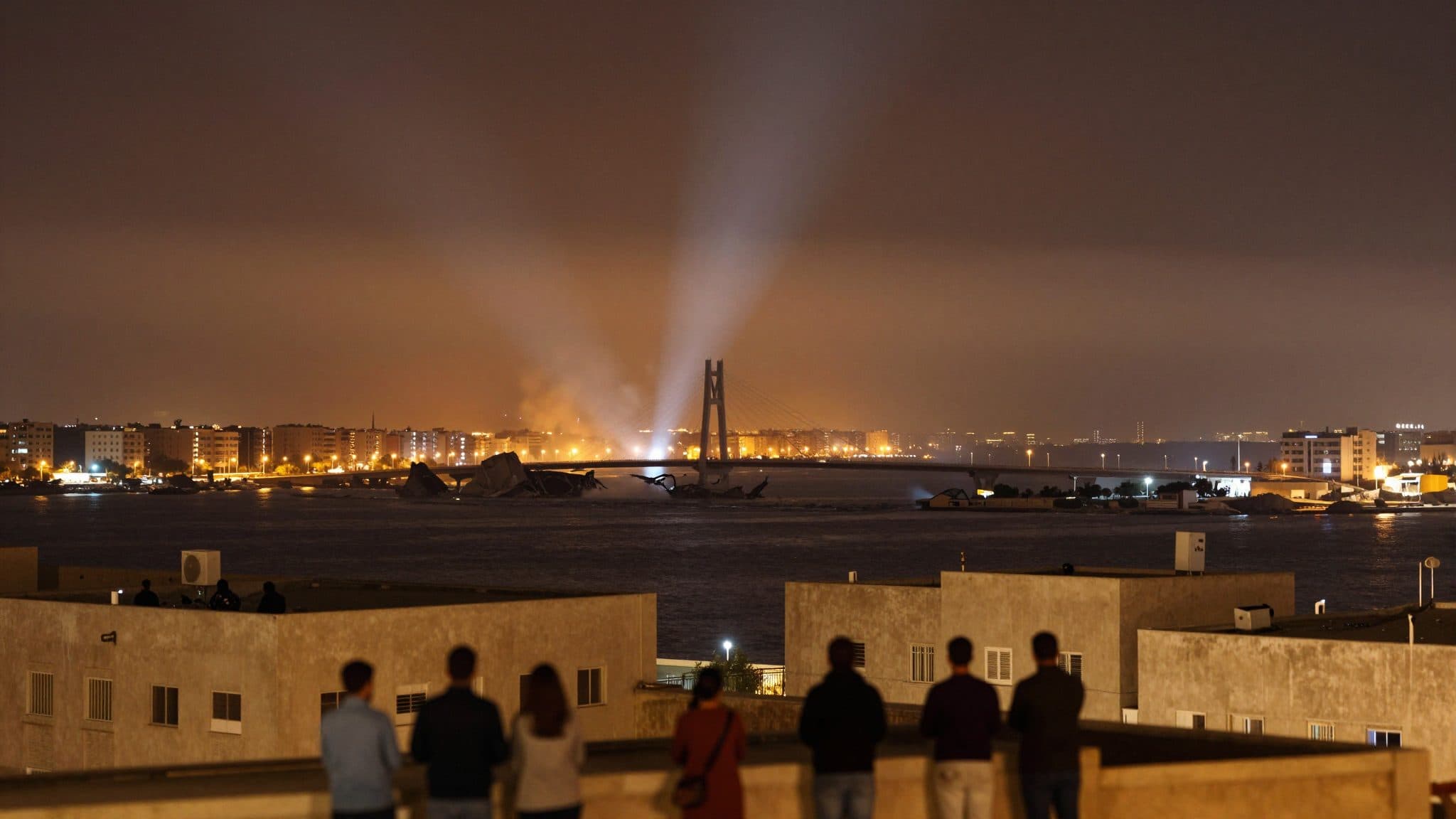 Les frappes américaines touchent des ponts et un aéroport dans le sud de l'Iran alors que les tensions s'intensifient dans le Golfe