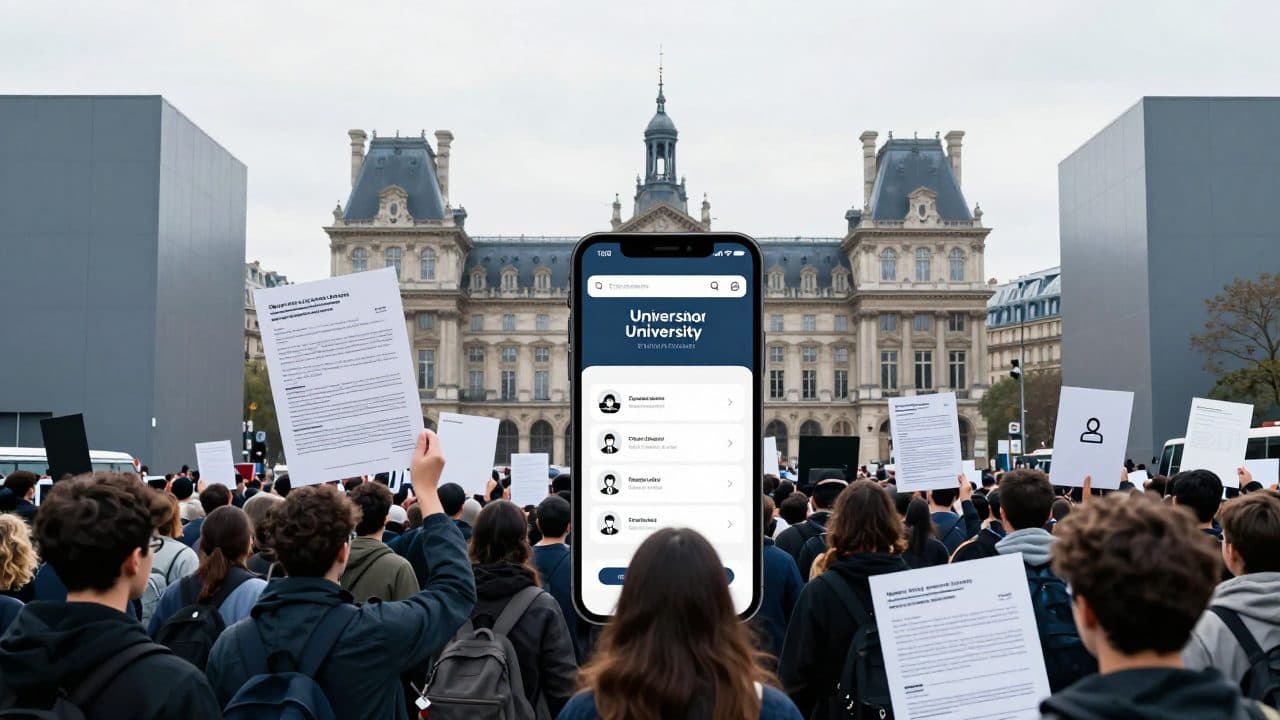 France : nouvelles manifestations après l’offre de Macron de réformer l’enseignement supérieur