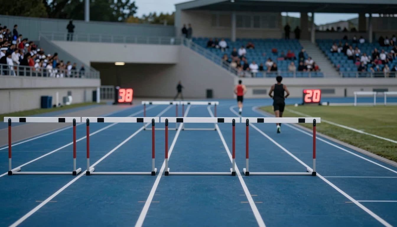 Agyekum décroche le titre de champion d'Allemagne du 400m haies et bat l'ancien record de Schmid