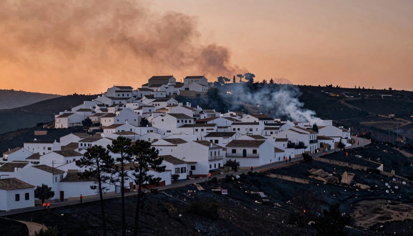 Douze morts dans un incendie de forêt en Andalousie alors qu'une vague de chaleur frappe le sud de l'Europe
