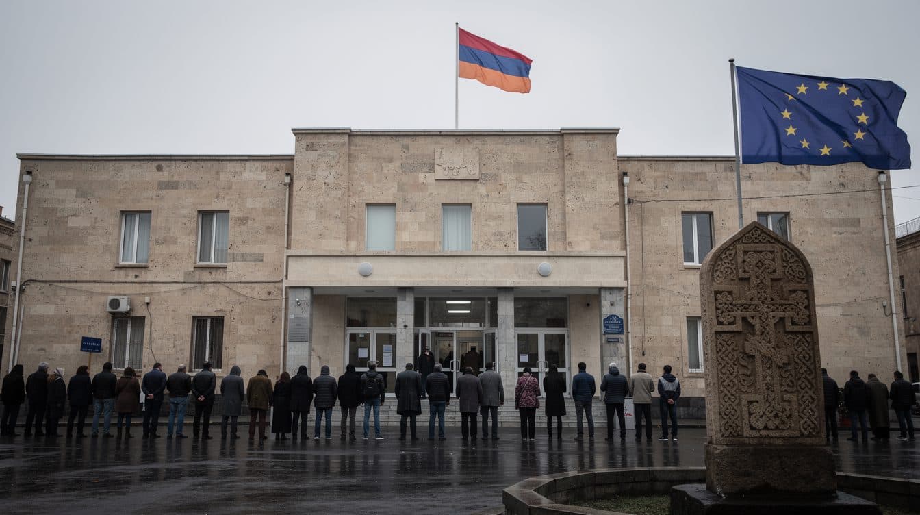 Le parti au pouvoir en Arménie en tête du scrutin législatif organisé sous la pression économique russe