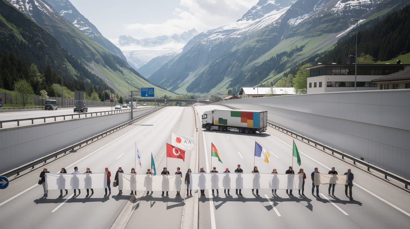 Blocage total du Brenner : le maire de Gries amène la lutte contre le transit sur l’autoroute