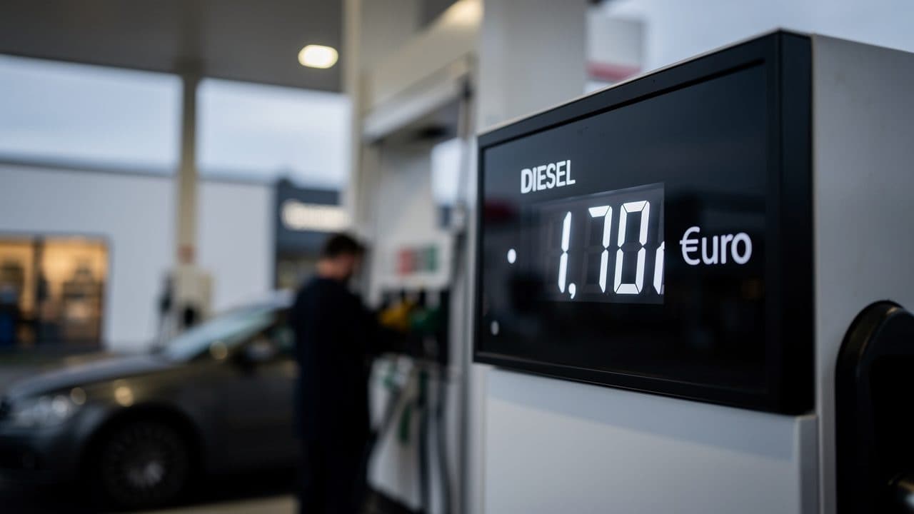 Le prix du diesel en Allemagne et en Autriche passe sous le niveau d'avant-guerre
