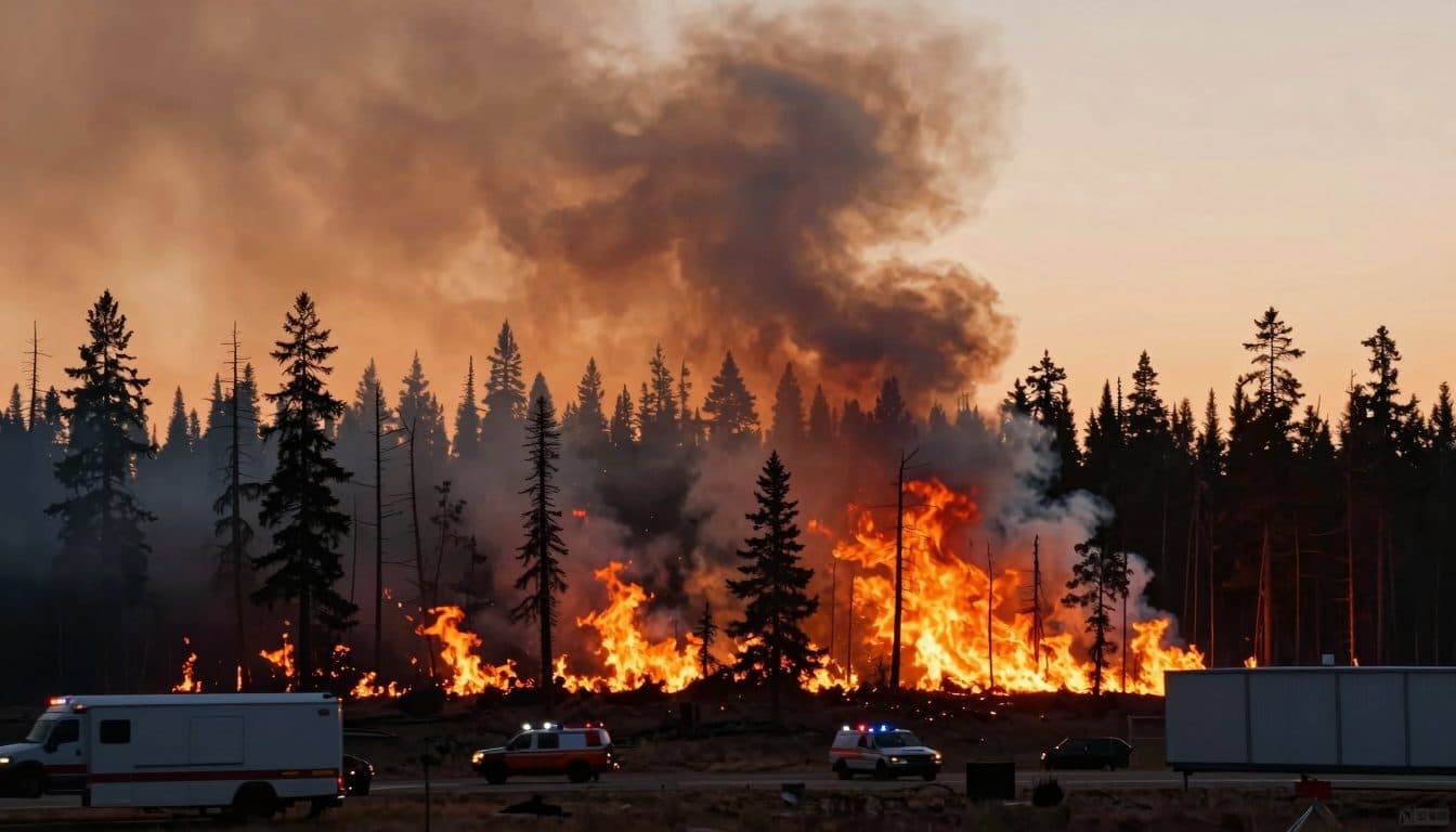 État d'urgence déclaré en Colombie-Britannique : une étude voit le changement climatique comme amplificateur des incendies au Canada