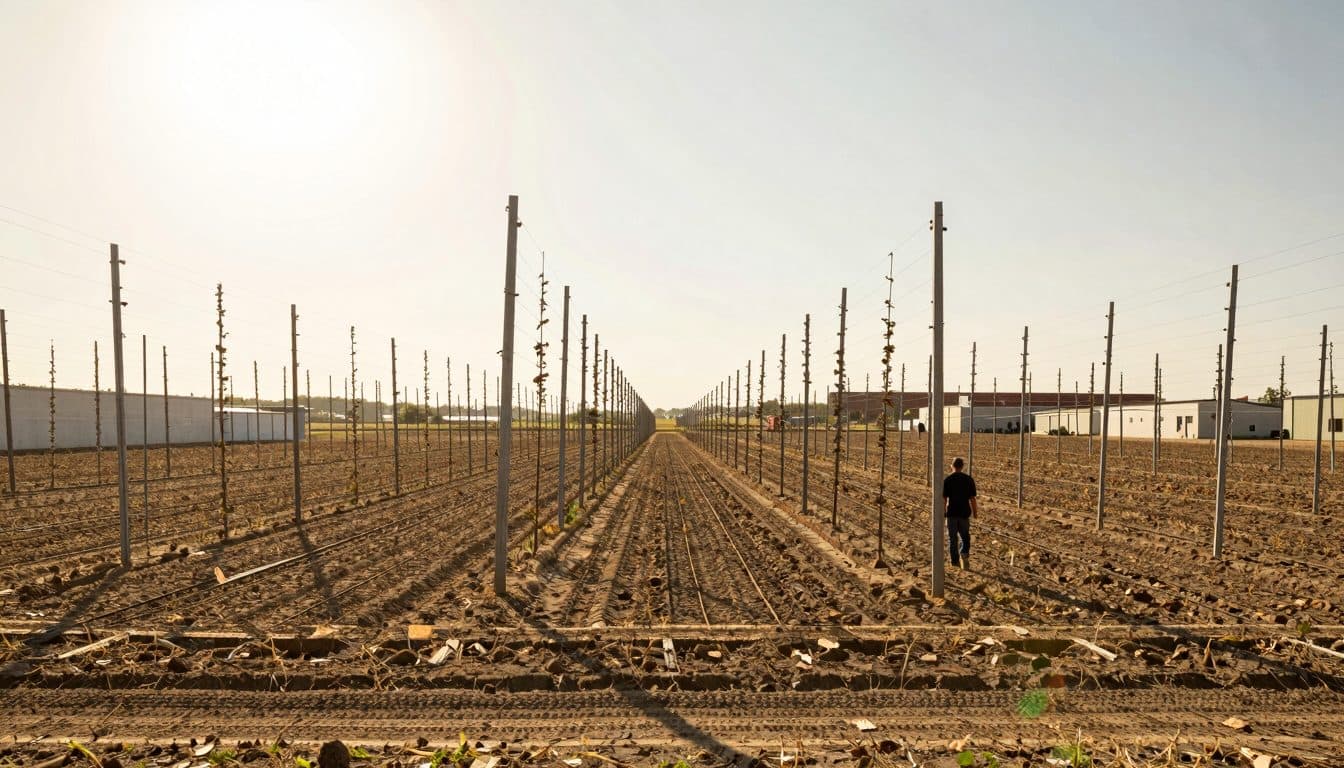 Les houblonniers allemands sous pression : baisse de la consommation de bière et canicules mettent les cultivateurs à rude épreuve