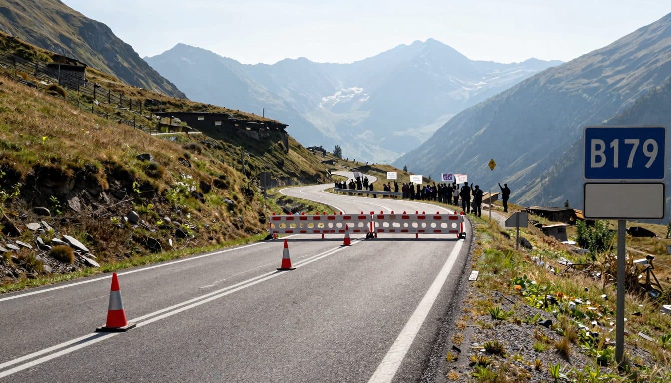 La manifestation du Fernpass bloque la route nord-sud : les voyageurs doivent s'attendre à une fermeture le 27 juin