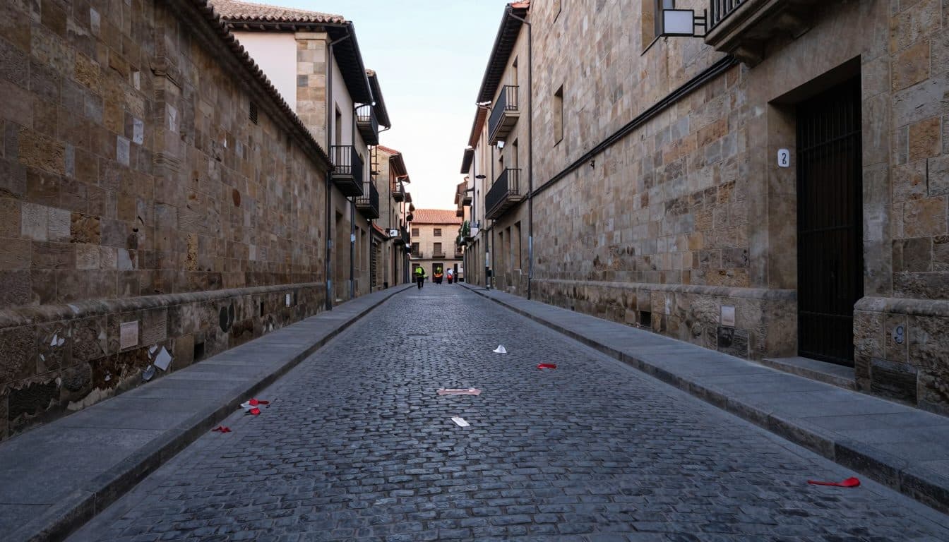 Troisième lâcher de taureaux à Pampelune : de nombreux blessés lors de la fête de San Fermín