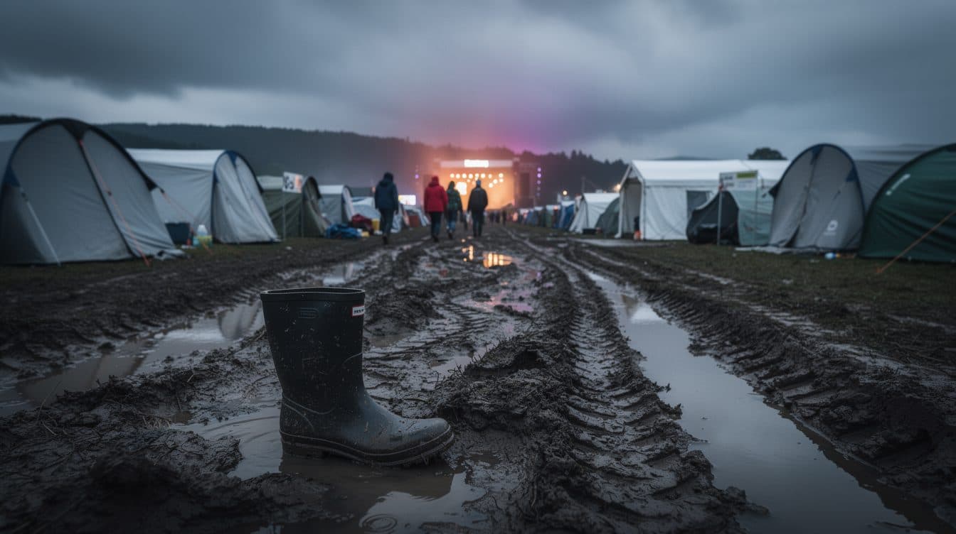 Rock am Ring et Rock im Park débutent dans la boue, avec des stars et des critiques sur les infrastructures
