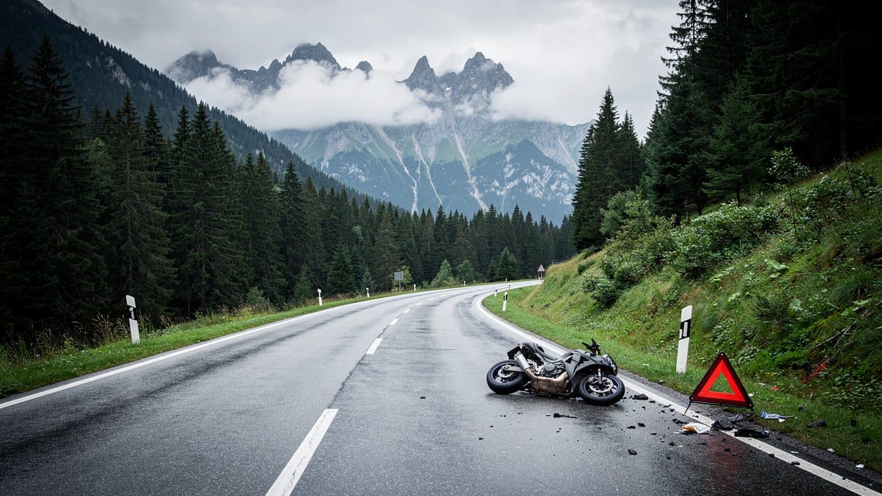 Motocycliste meurt dans une collision avec une voiture sur la B171 près de Schönwies