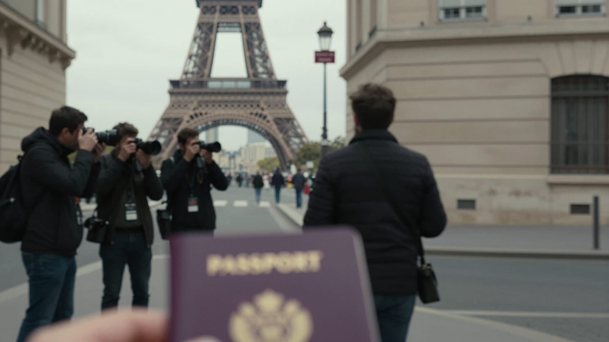 Le critique de Poutine Nadejjdine arrive à Paris après une arrestation temporaire