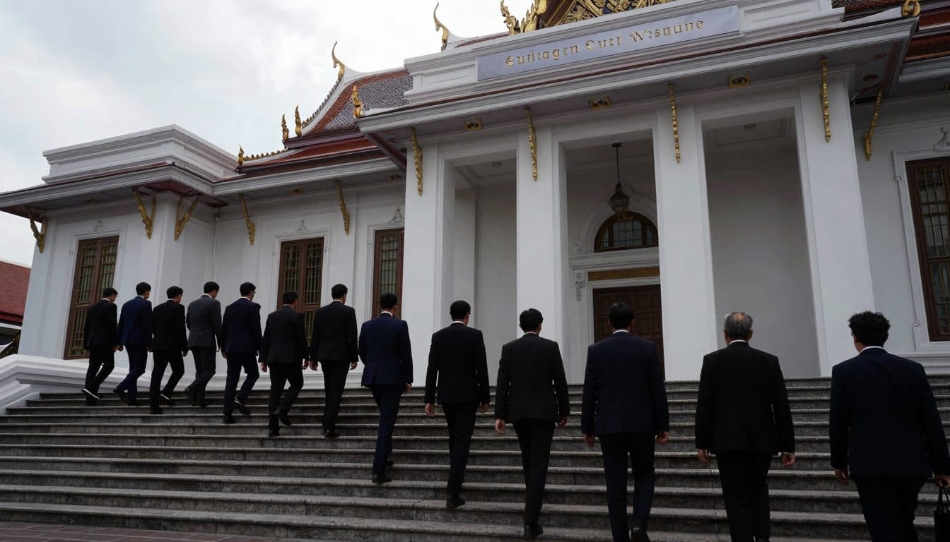 Procès de 44 hommes politiques thaïlandais pour des accusations liées à la réforme du crime de lèse-majesté