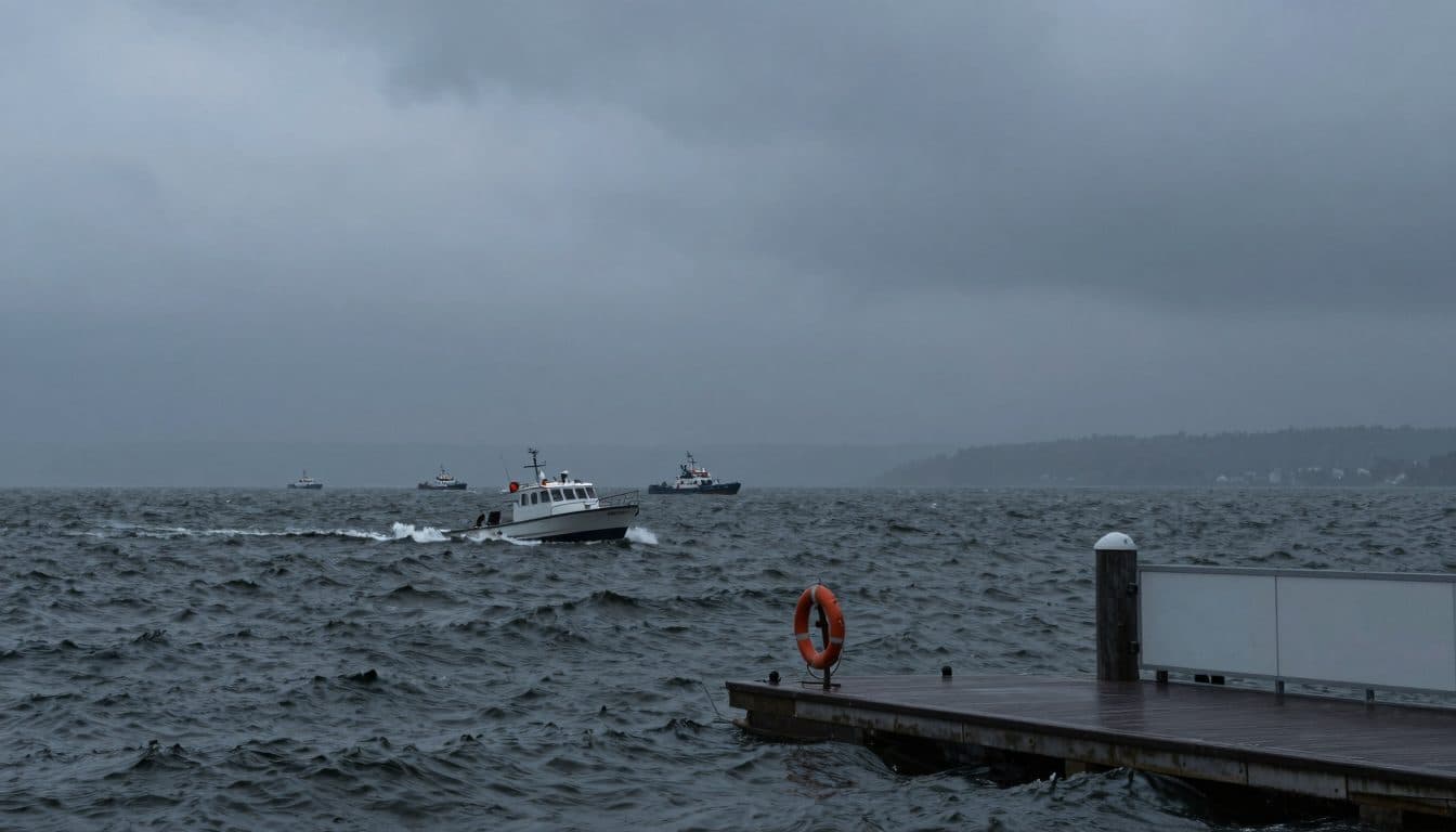 Une femme tombe d'un bateau à moteur sur le lac de Constance lors d'une forte houle – les recherches sont en cours