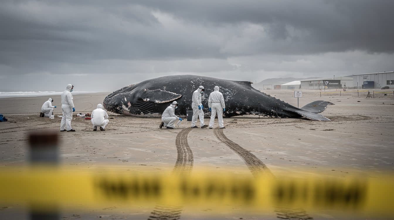 Le cadavre du baleineau « Timmy » échoué au Danemark sera autopsié jeudi