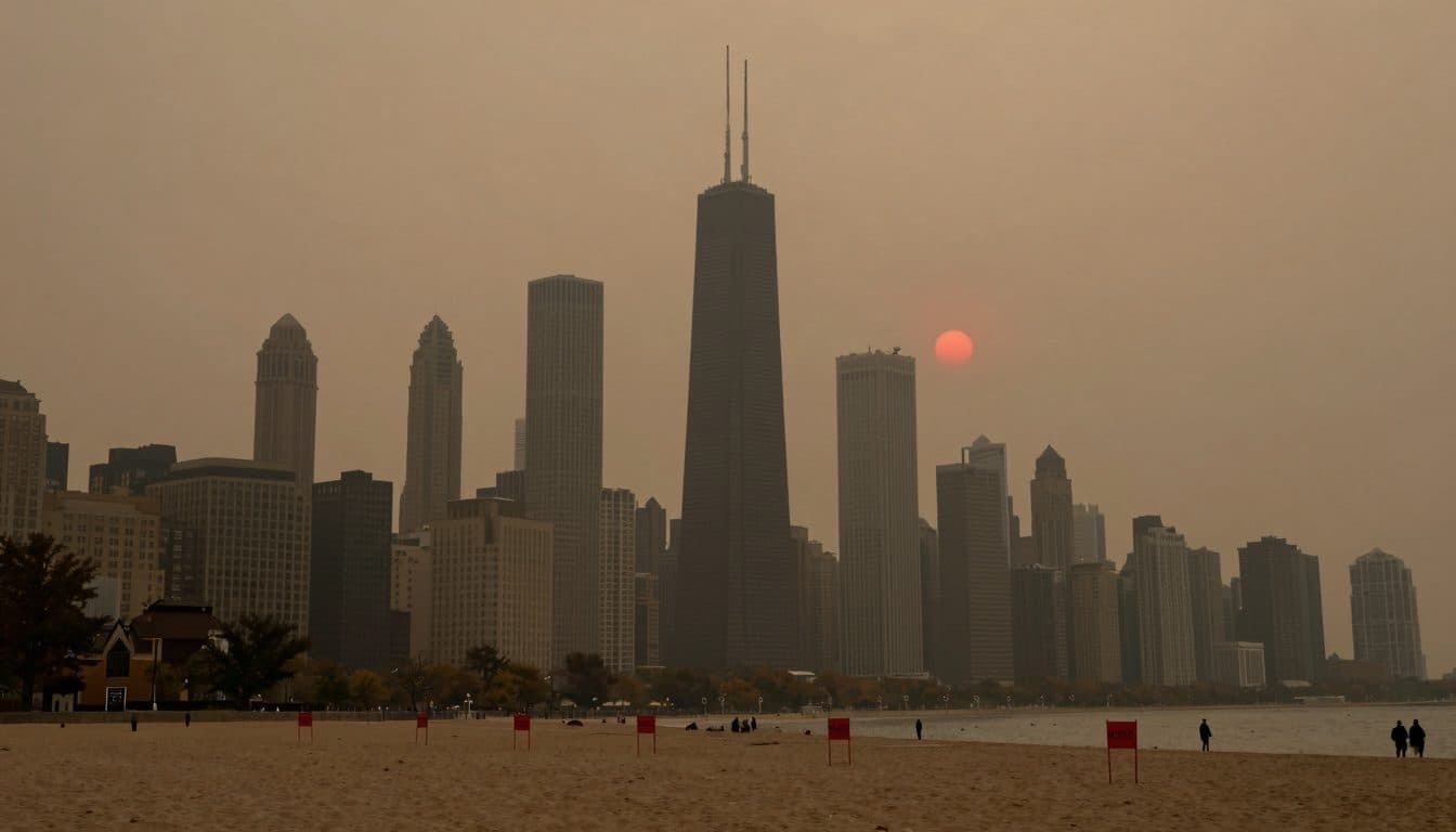 Fumées des incendies canadiens : l'est des États-Unis étouffe, la finale du Mondial en suspens