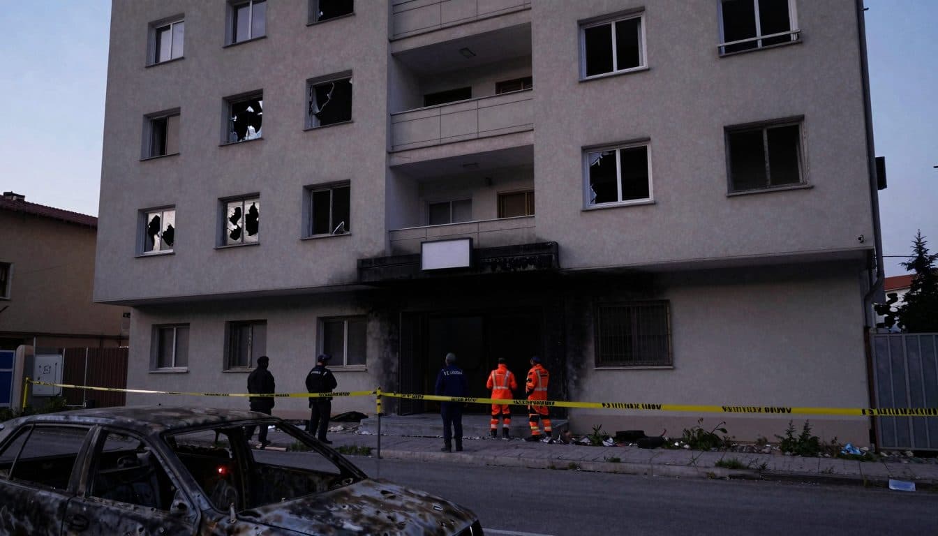 Des attentats contre les bureaux du parti au pouvoir en Grèce provoquent l'indignation politique