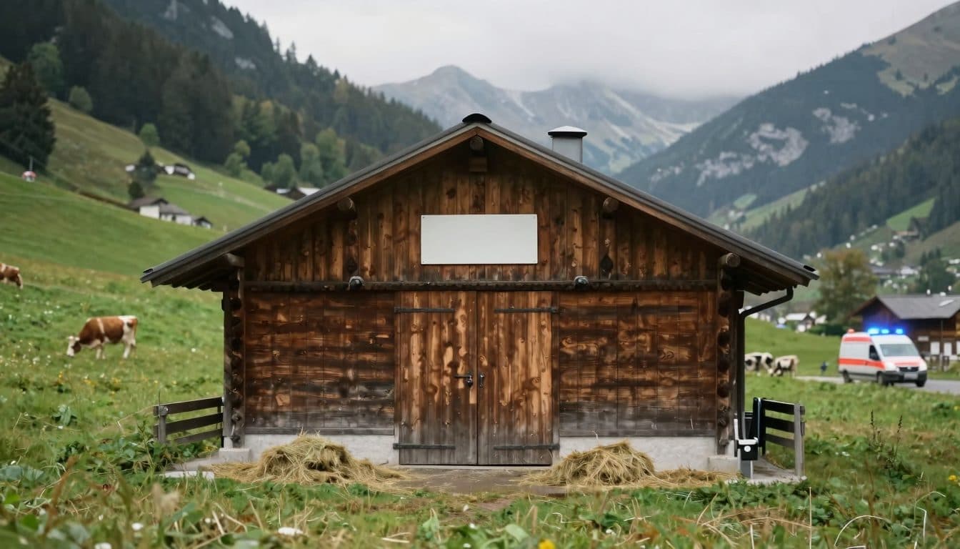 Un homme meurt après une chute dans une étable à Tux, dans le Tyrol