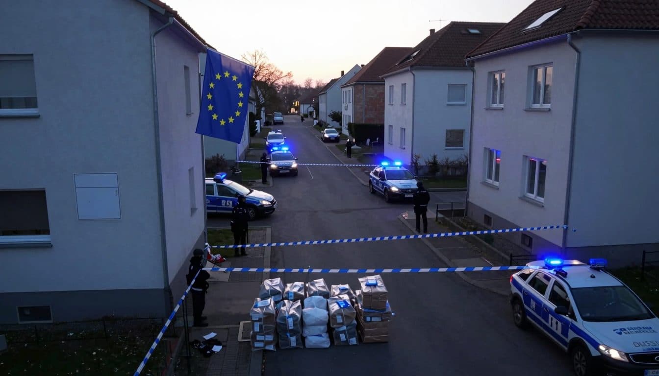 Razzia d'envergure à Cologne : la police démantèle un présumé réseau de stupéfiants actif à l'échelle européenne