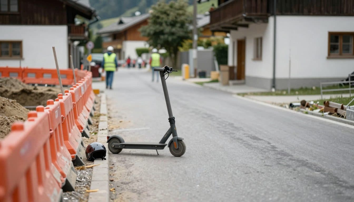 Accident de trottinette électrique à Niederndorf : une adolescente de 13 ans inconsciente