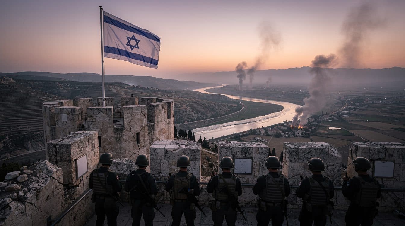Les forces israéliennes capturent le château de Beaufort, datant de l'époque des Croisades, dans la plus profonde incursion au Liban depuis des décennies