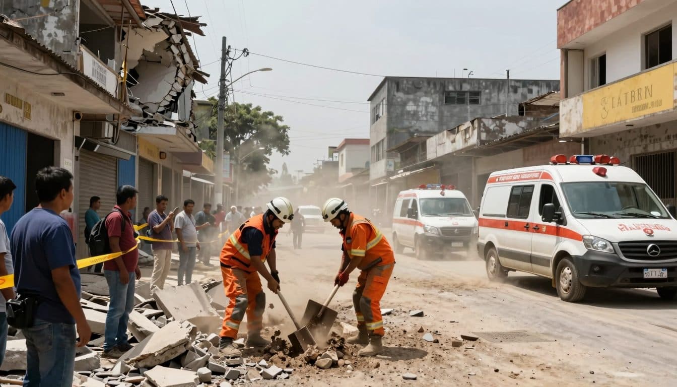 Violent séisme frappe la Colombie – les autorités font état de plus de 100 morts