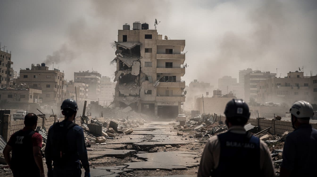 Israël mène des frappes sur les banlieues de Beyrouth après une attaque de drones du Hezbollah