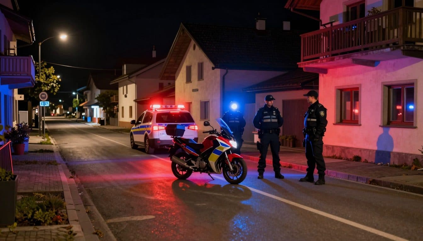 Cyclomotoriste ivre à Gallspach menace de mort des policiers