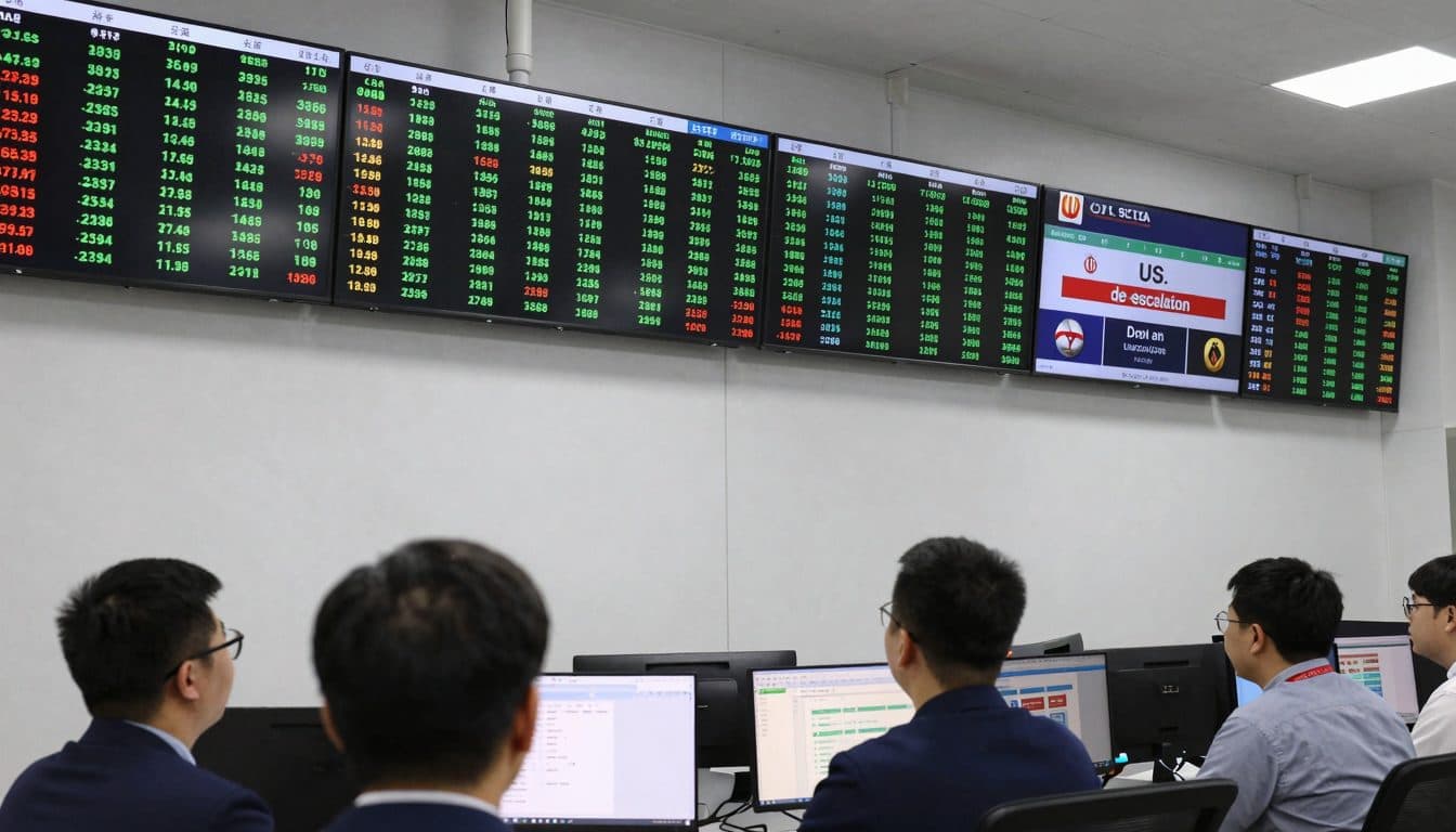 Les bourses asiatiques en hausse – les investisseurs réagissent au cessez-le-feu entre les États-Unis et l'Iran