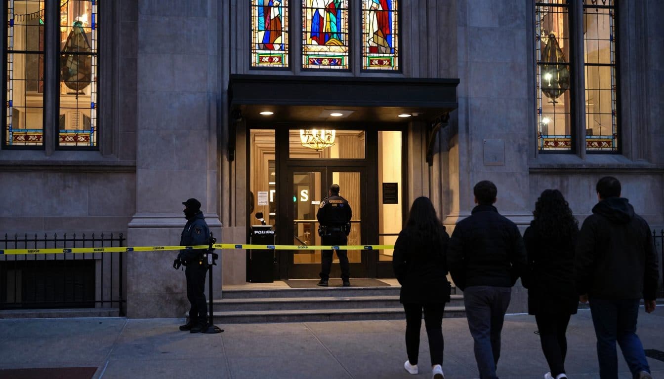 Un homme inculpé de crime de haine à la synagogue Central de Manhattan