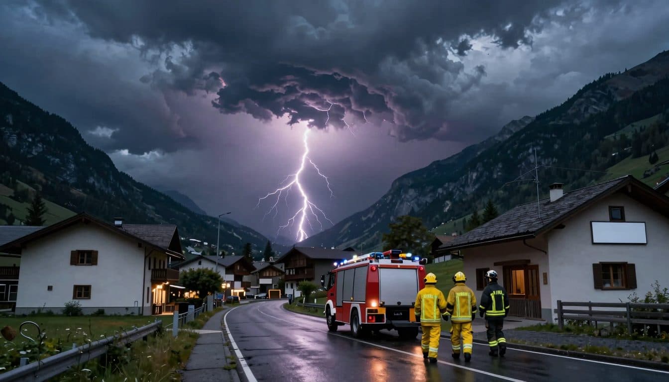Après la vague de chaleur : de violents orages traversent certaines régions d'Autriche