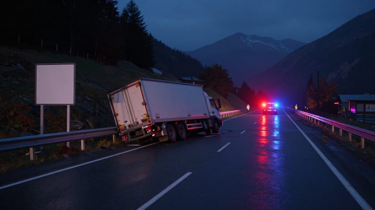 Six blessés dans un grave accident sur la B320 près de Schladming
