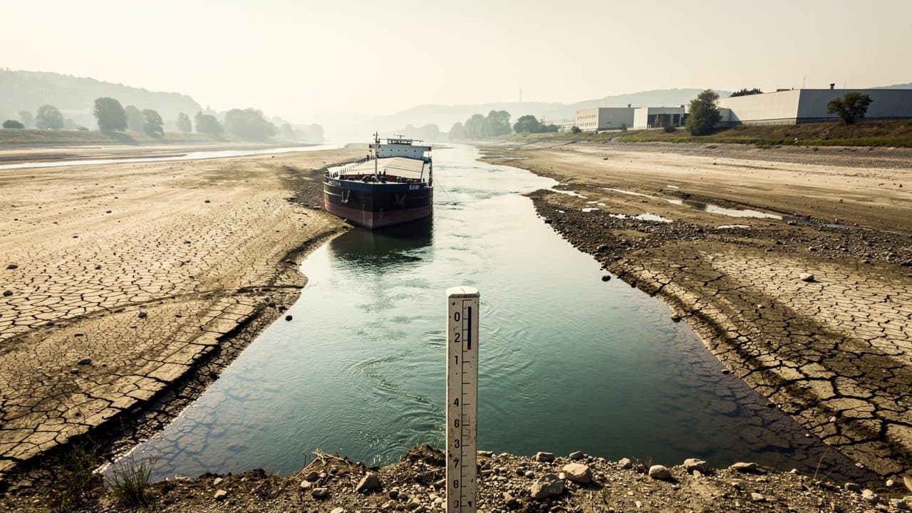 Le ministre fédéral des Transports convoque un sommet de crise sur les basses eaux du Rhin et du Danube