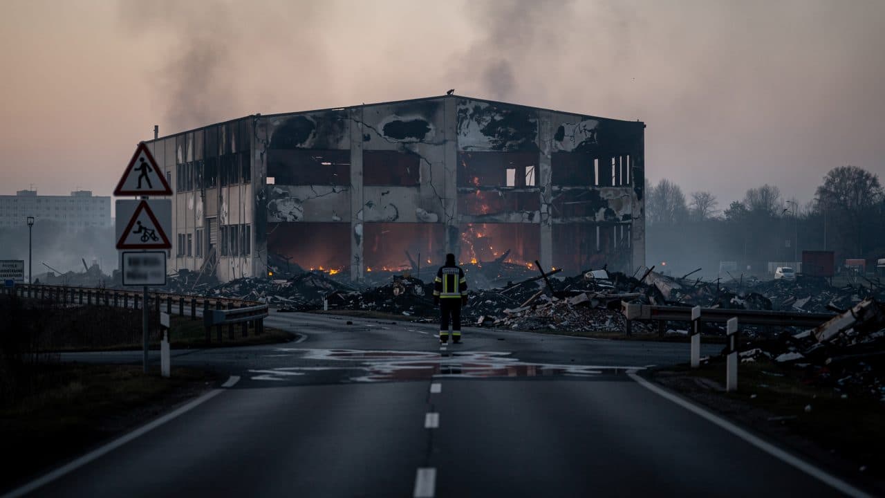 Grand incendie à Treuenbrietzen éteint – Restrictions levées