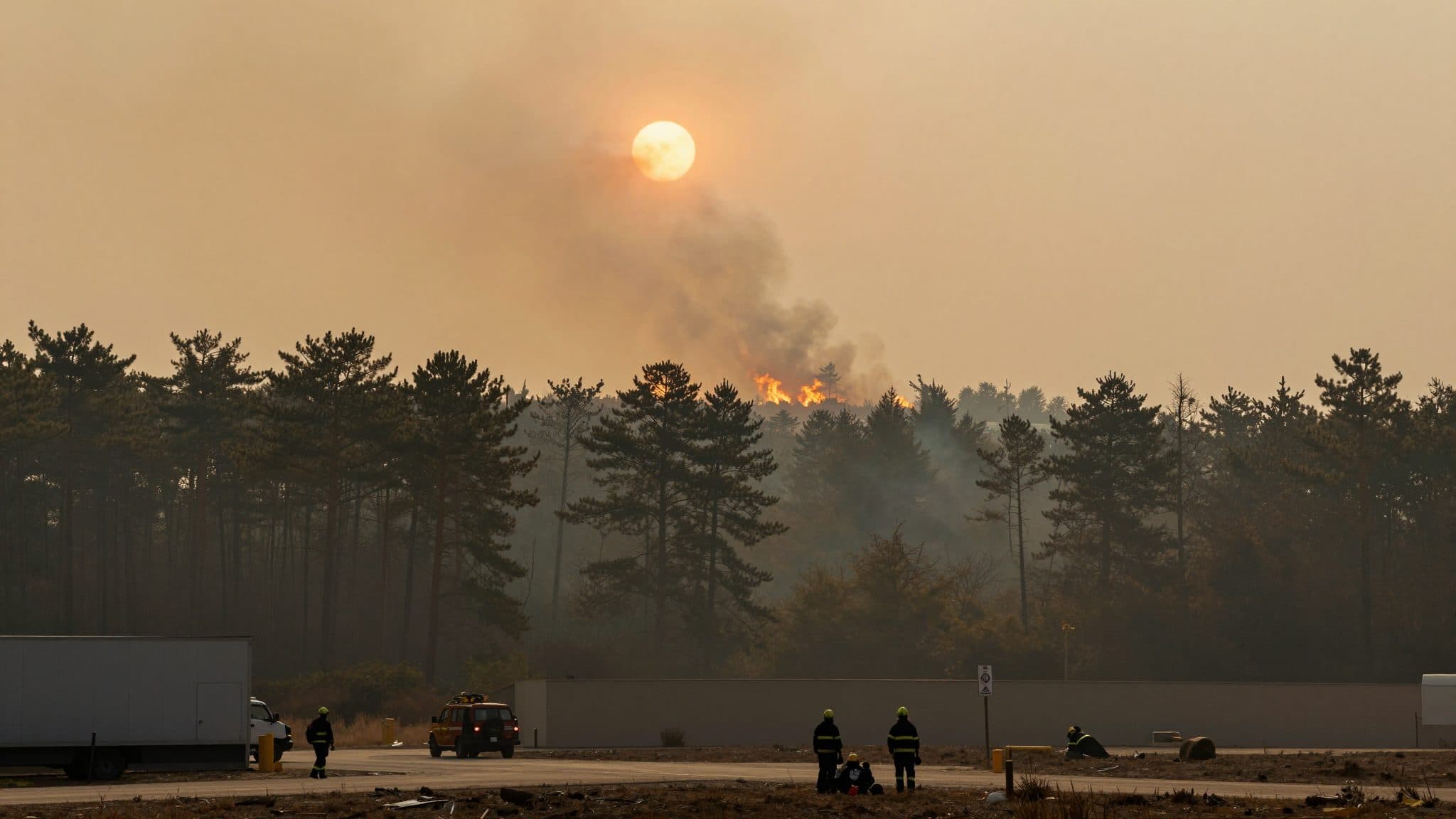 Incendies près de Bordeaux : des centaines de milliers de personnes évacuées, une nouvelle vague de chaleur attendue