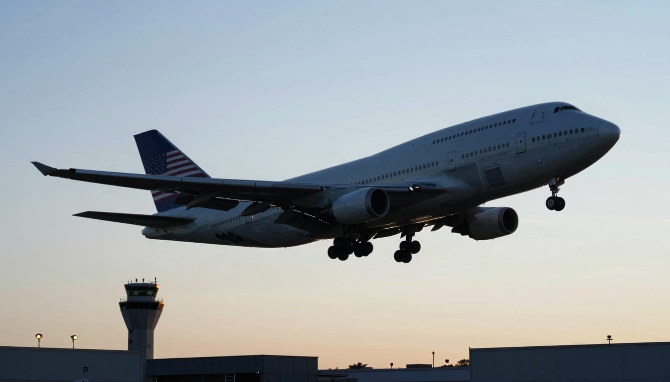 Trump vole pour la première fois à bord d'un Boeing 747 offert par le Qatar comme nouvel Air Force One