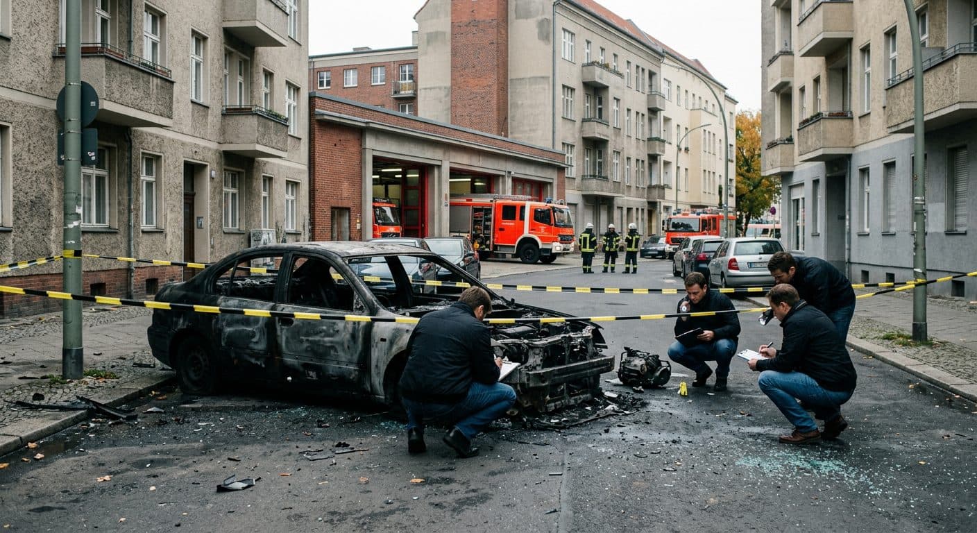 Berlin : un homme inculpé pour avoir incendié la voiture de son frère, le coût du leasing comme mobile présumé