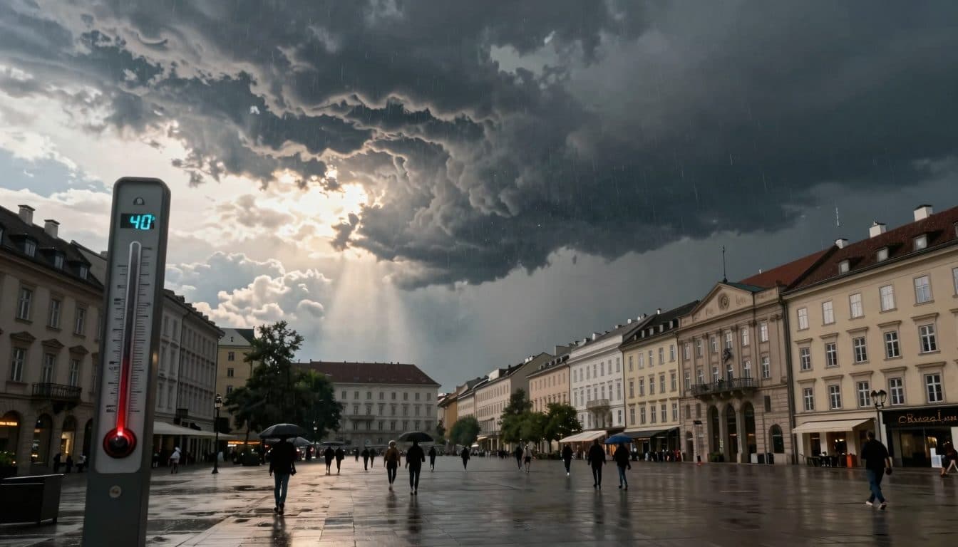 La chaleur en Autriche ne diminue que lentement – le risque d'orages augmente