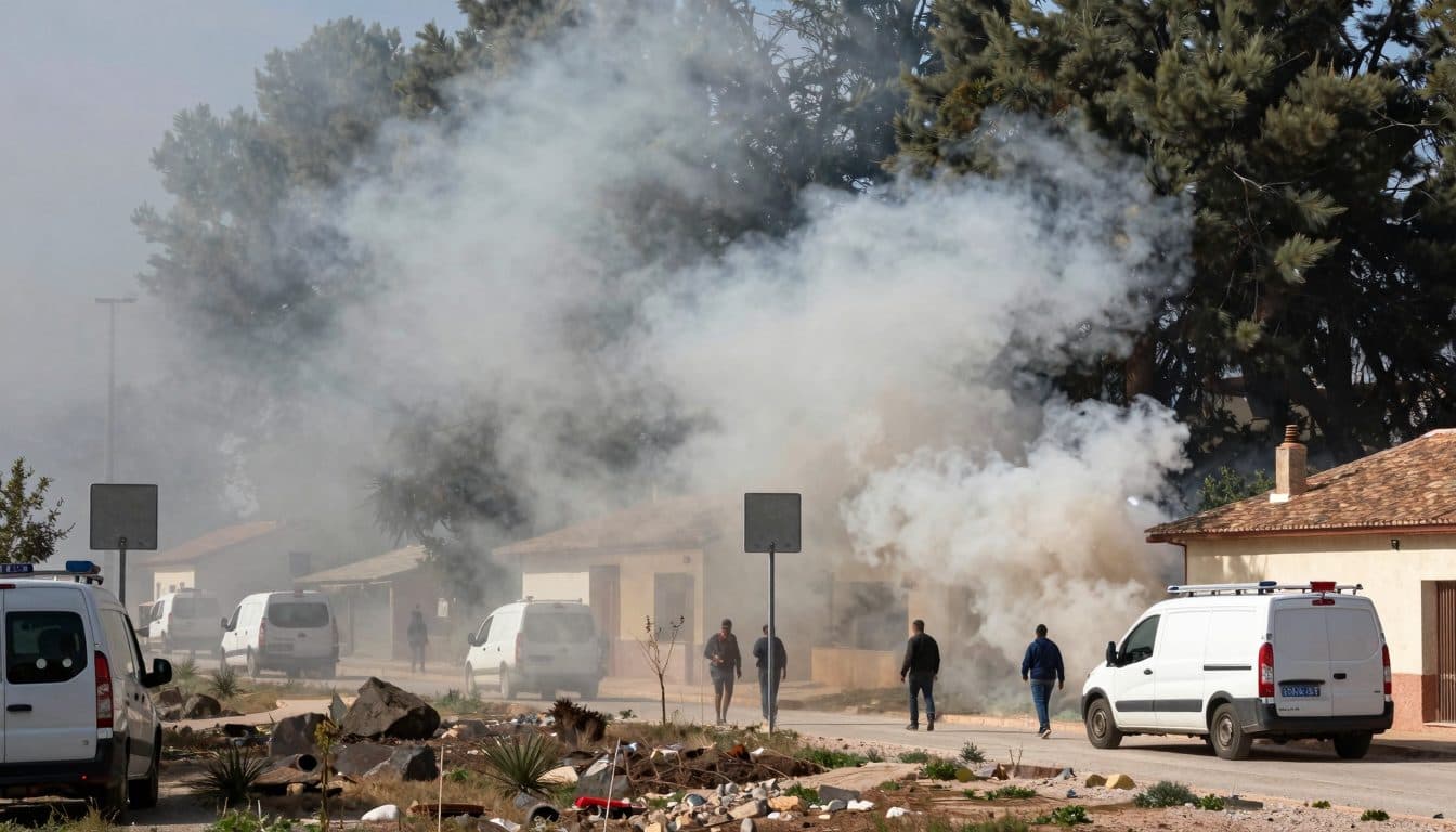 Un feu de forêt provoque l'évacuation d'environ 1 000 personnes en Espagne