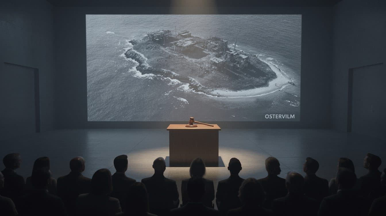 Île artificielle en mer Baltique près de Rügen vendue aux enchères pour 60 000 euros