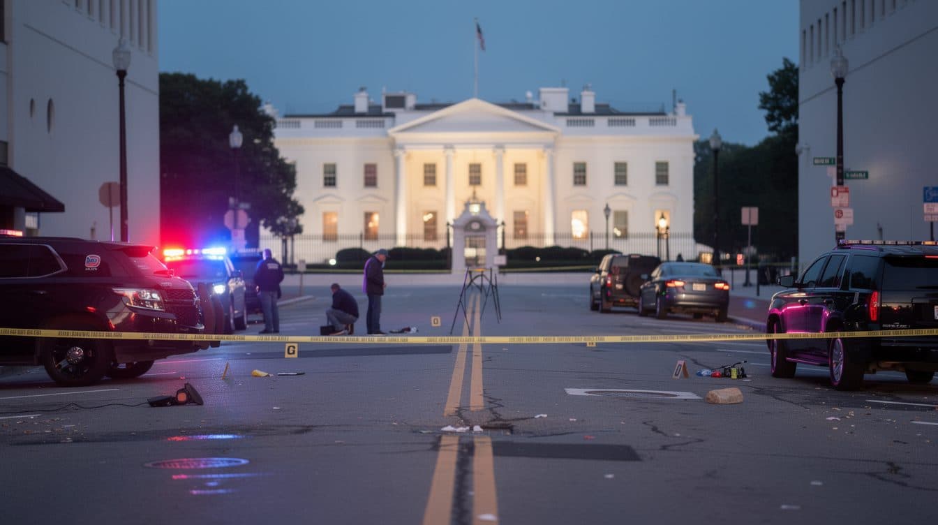 Fusillade près de la Maison Blanche : le suspect abattu par le Secret Service