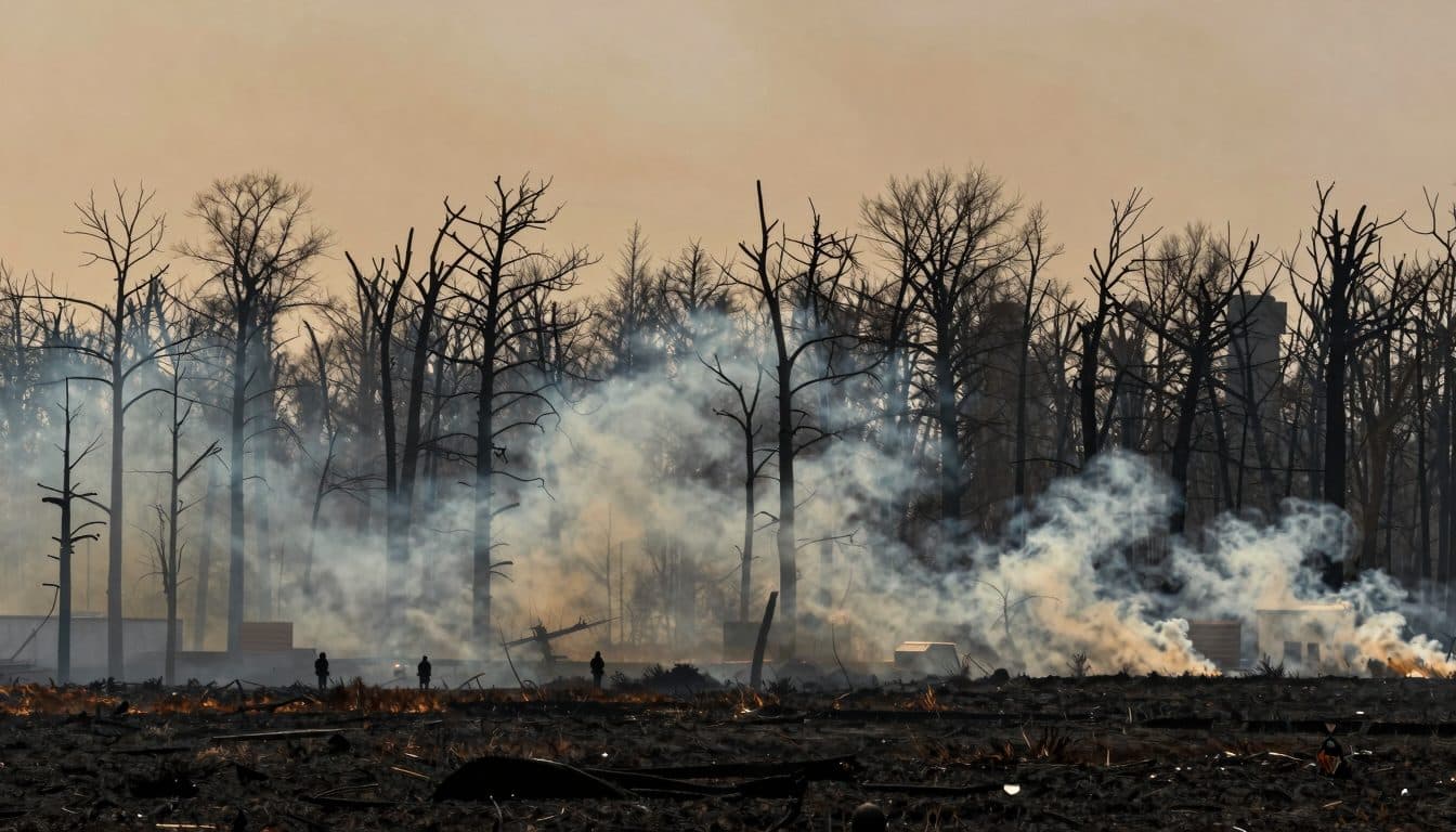 Plus grand incendie de forêt près de Fontainebleau : plus de 2 000 hectares de forêt détruits