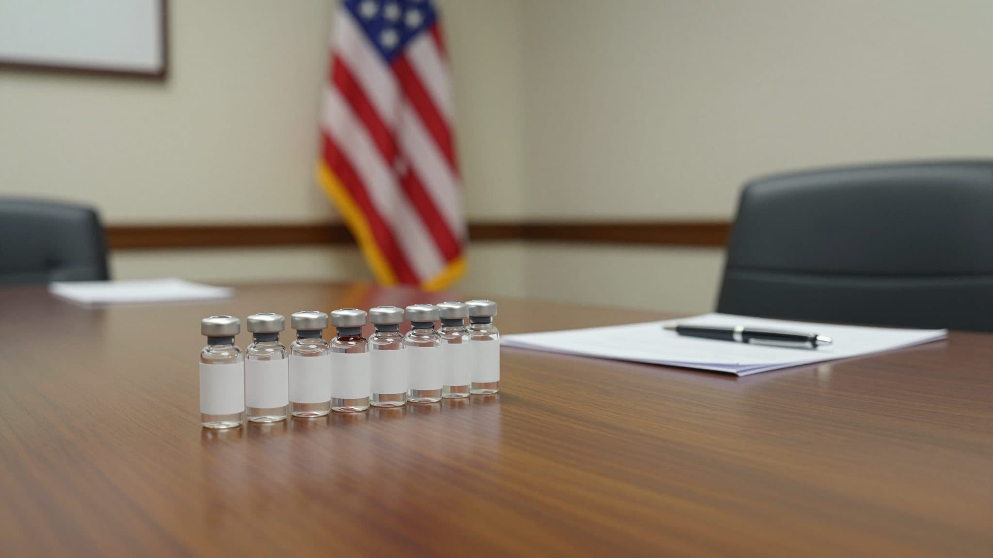 Trump signe un décret exécutif visant les vaccins infantiles dans le Bureau ovale