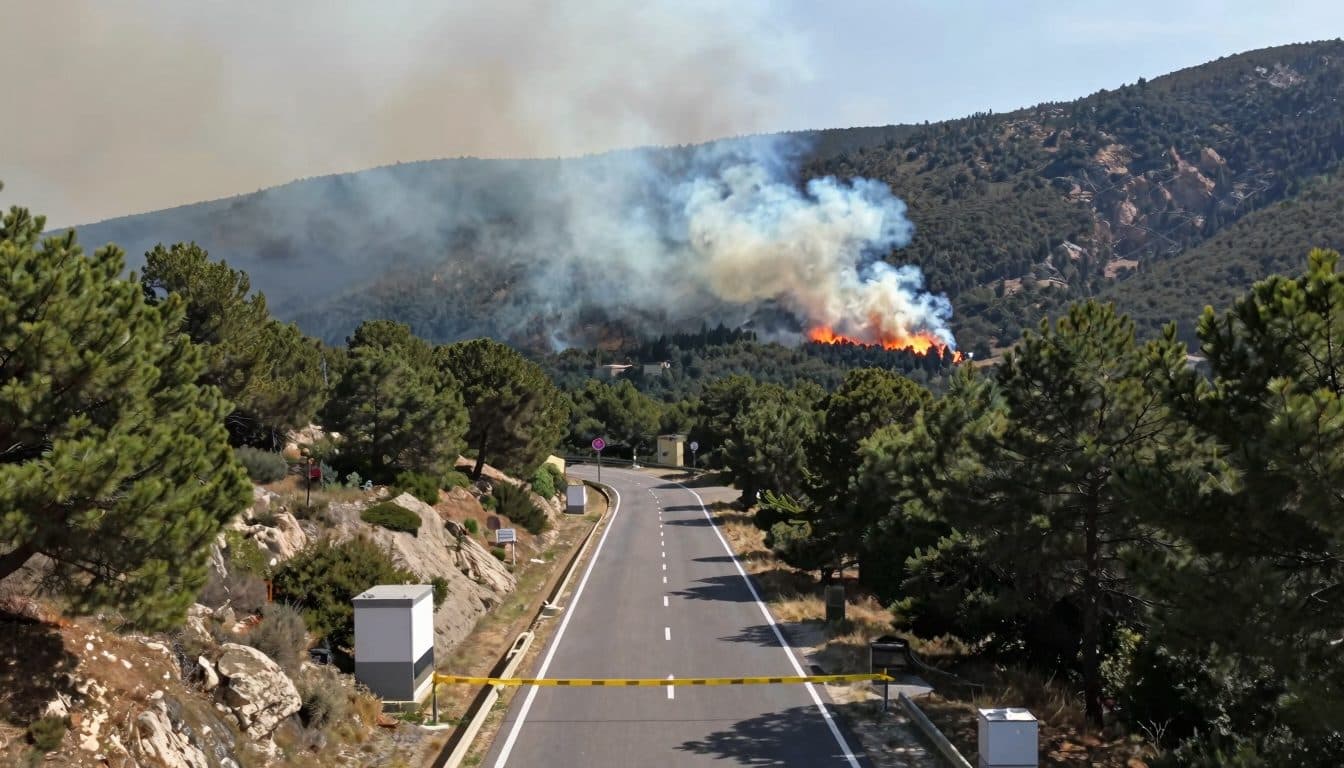 Incendies dans les Pyrénées-Orientales : la 3e étape du Tour de France menacée
