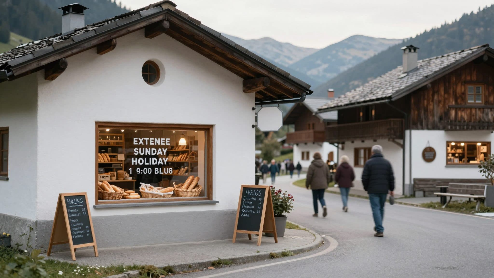 Le Vorarlberg prévoit une ouverture élargie le dimanche et les jours fériés pour les magasins d'alimentation en zone rurale