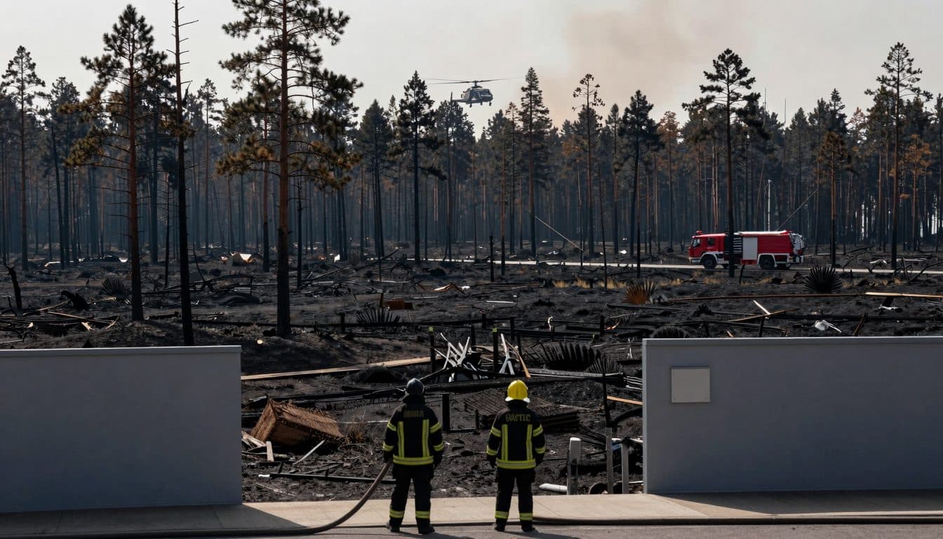 Incendie de forêt à Gohrischheide : la commune de Zeithain s'attend à des coûts dépassant un demi-million d'euros