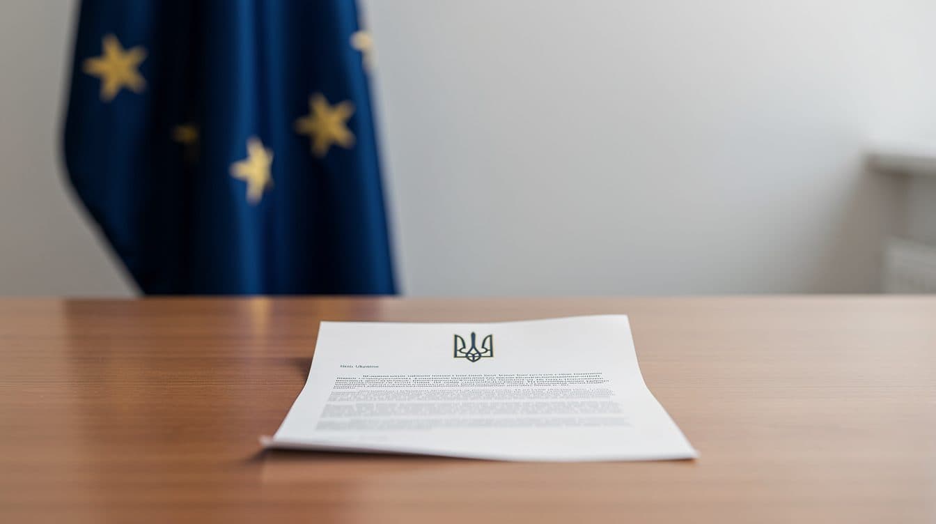 L'Ukraine exige une adhésion « complète et à part entière » à l'UE dans une lettre aux dirigeants européens