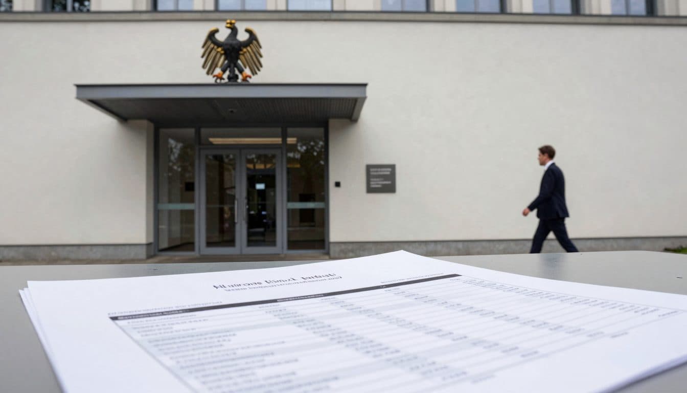 Taux de déficit Maastricht Allemagne S1 2026 : 3,1 pour cent