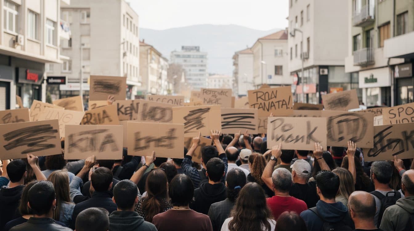 Des milliers de manifestants en Albanie exigent l'arrêt d'un projet de luxe sur Sazan