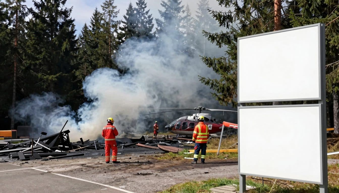 Crash d'hélicoptère à Sehmatal : le pilote meurt sur le lieu de l'accident