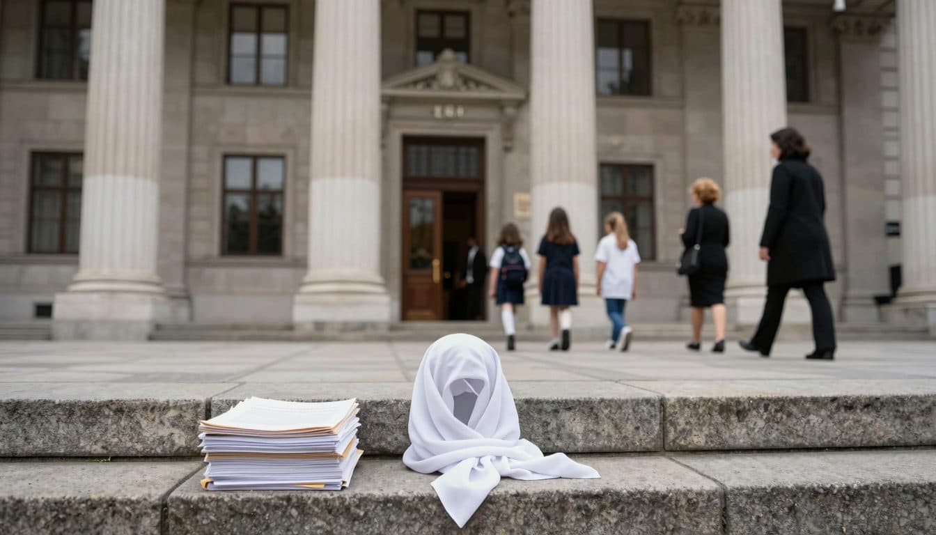 La Cour constitutionnelle rejette les recours en référé contre l'interdiction du voile dans les écoles obligatoires